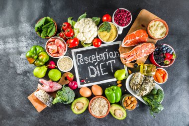 Pescetarian diyet planı maddeler