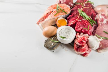 Etobur protein diyet arka plan