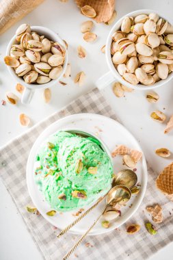 Fıstıklı dondurma.