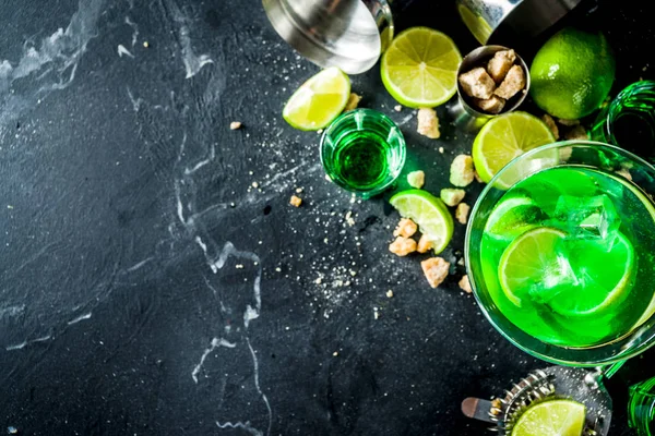 Absinth and vodka martini — Stok fotoğraf