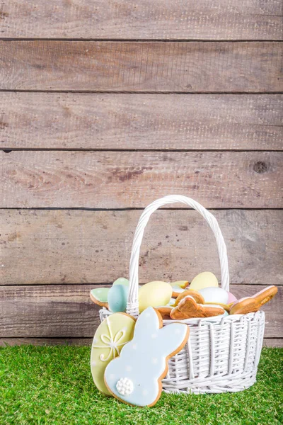 stock image Sweet Easter cookie background