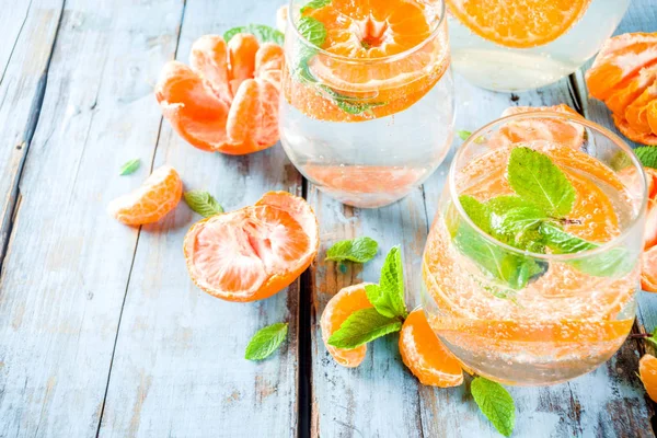 Limonada de tangerina de verão ou mojito — Fotografia de Stock