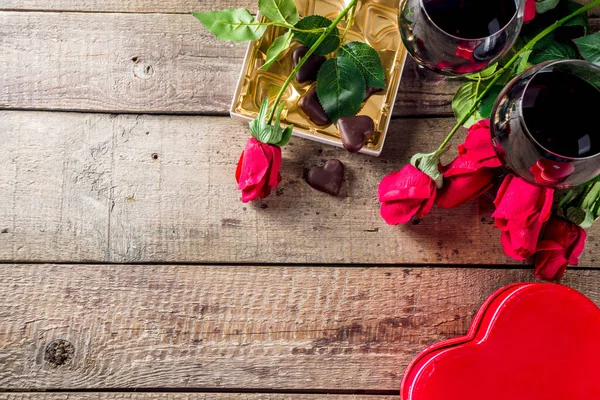 De dag van Valentijnskaarten wenskaart achtergrond — Stockfoto