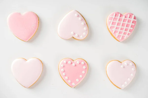 Valentine dag cookies — Stockfoto