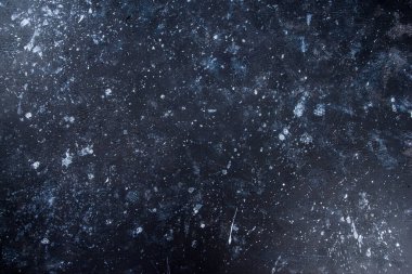 Siyah beton ya da taş zemin, arka plan, eski siyah duvar yüzeyi