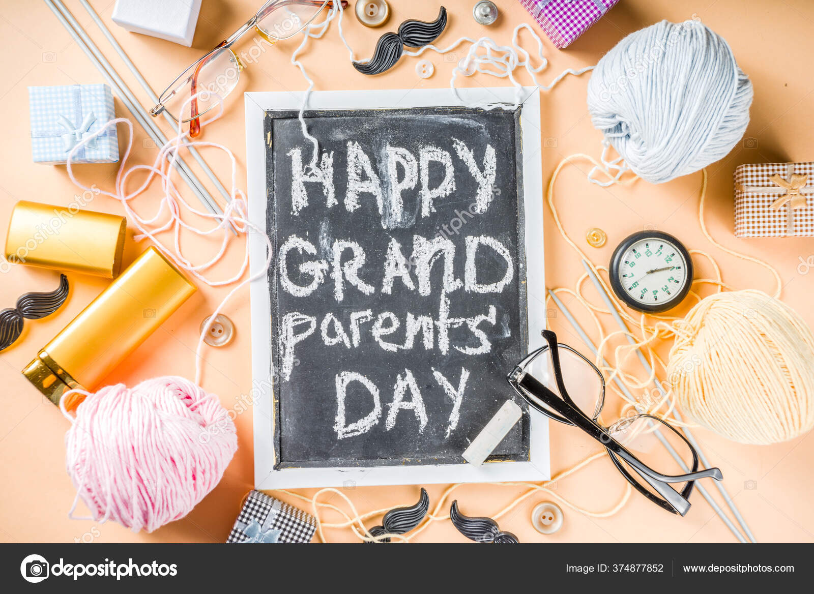 Download Happy Grandparents Day Background Grandparents Holiday Gift Card Granny Grandpa Stock Photo Image By C Unixx 0 Gmail Com 374877852