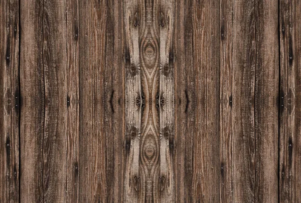 Verticale houten wand bruine kleur. Abstracte grote achtergrond — Stockfoto