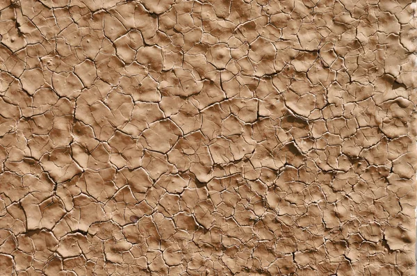 Textuur van oude verf op metaal oker kleur — Stockfoto