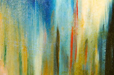 Suluboya boya dikey smear