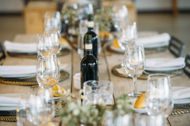 Çatal bıçak takımı ile hazırlanan Modern iç tablo