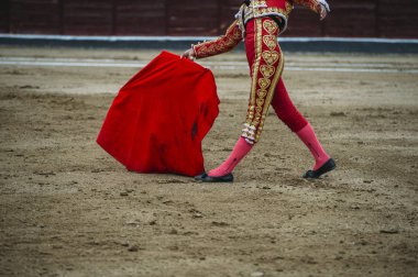Boğa güreşçisi bir Arena. 
