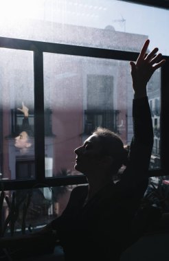 Kapalı pratik balet.