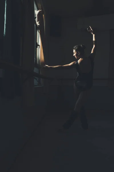 Kapalı pratik balet. — Stok fotoğraf
