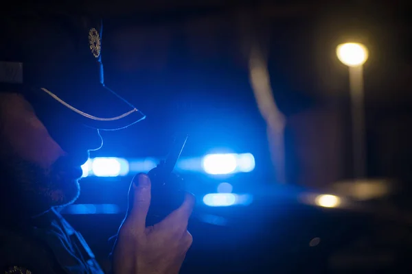 Polícia Precisa Ajuda — Fotografia de Stock