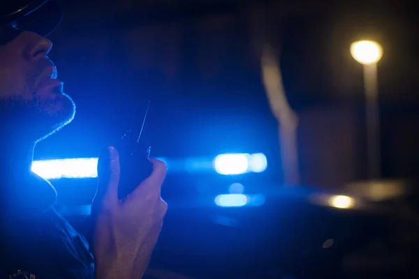 Polícia Precisa Ajuda — Fotografia de Stock