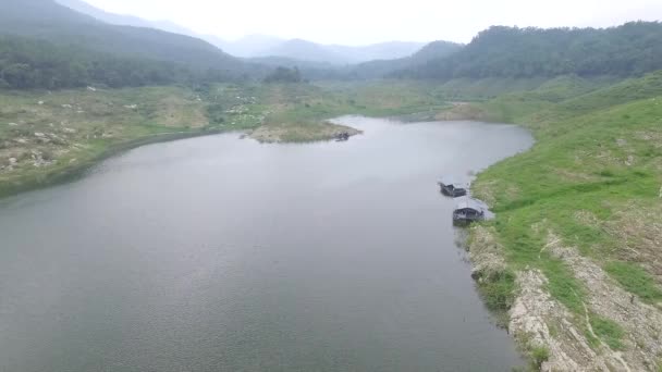 Voler vers Lac Images Aériennes . — Video