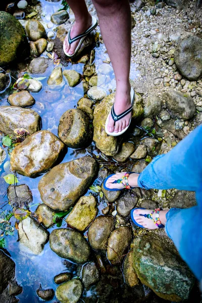 Andando no amor — Fotografia de Stock