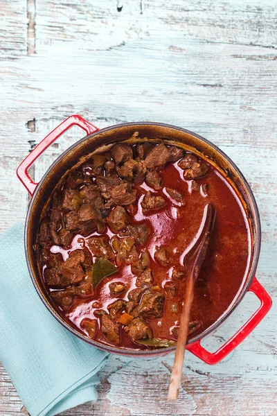 Gulasch ungherese con paprica — Foto Stock