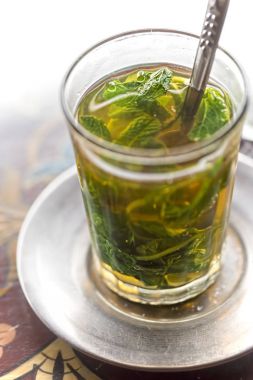 Fas nane çayı yakın çekim