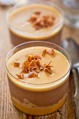 Deniz tuzlu karamel ve Belçika çikolata mousse