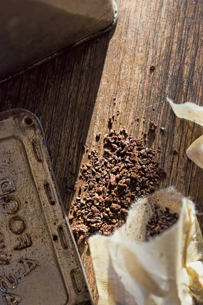 Café instantáneo de achicoria en bolsas Fotos De Stock Sin Royalties Gratis