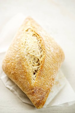 Tam buğday ciabatta türü rulo 