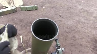 120 mm çekim sonra harç.