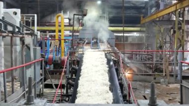 Şeker konveyör üretim hattı fabrika yetişmek pancar ile