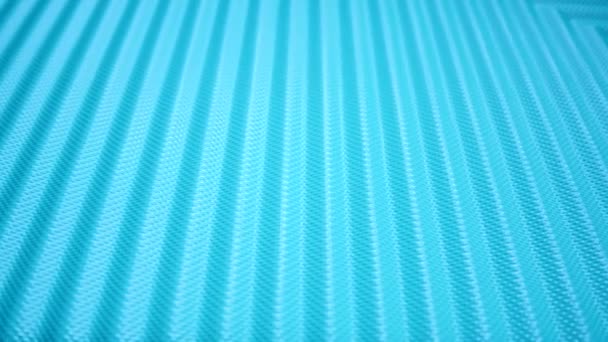 Abstract background with turquoise color lines — Stock Video