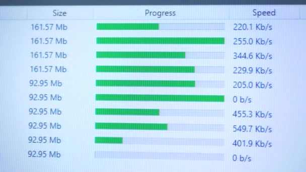 Icône de barre de progression de vitesse — Video