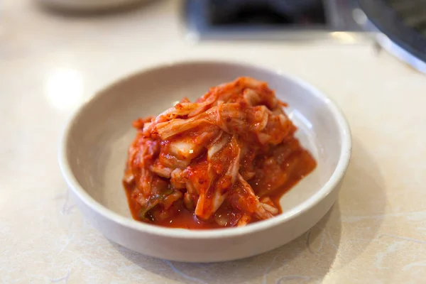 Korean cuisine, Cabbage baechu kimchee — Stock Photo, Image