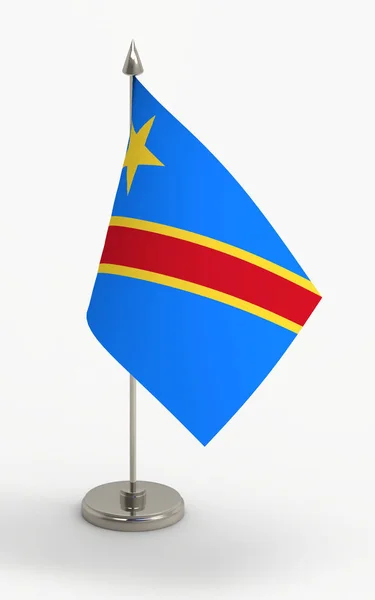 Bandeira do Congo — Fotografia de Stock