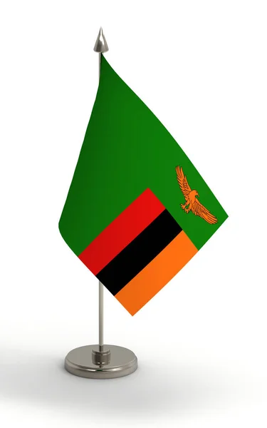 Sambia-Flagge — Stockfoto