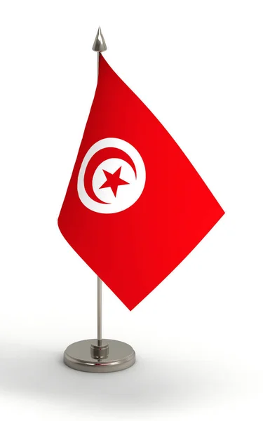 Tunisien flagga — Stockfoto