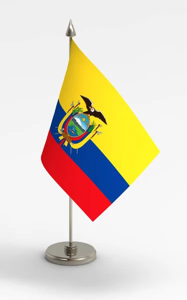 Ecuador flagga — Stockfoto