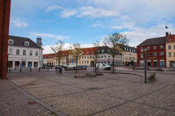 Ringsted, Danemark - 18 avril. 2017. centre-ville de Ringsted au Danemark — Photo