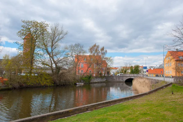 Koge nehir ve Danimarka şehir