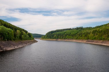 Almanya'da Okerstausee rezervuar