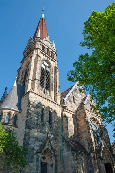 Ilsenburg kostel v Německu — Stock fotografie