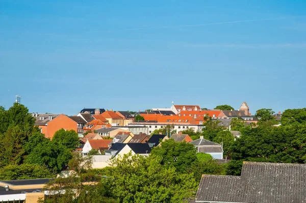 Stad van Vordingborg in Denemarken — Stockfoto