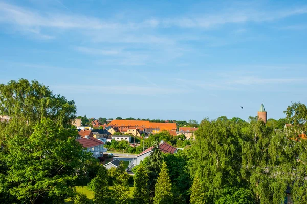 Cidade de Vordingborg, Dinamarca — Fotografia de Stock