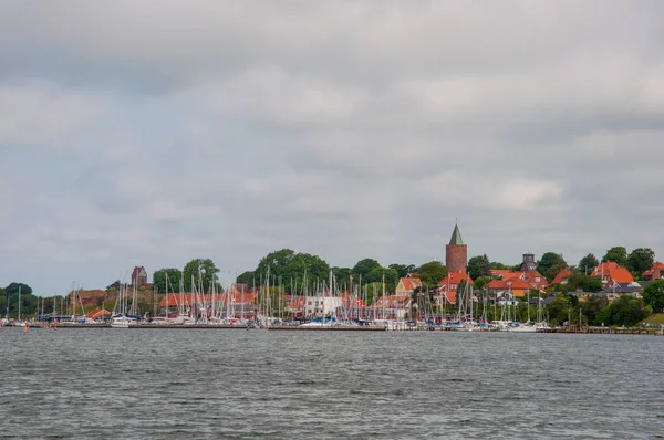 Ciudad y puerto deportivo de Vordingborg en Dinamarca —  Fotos de Stock