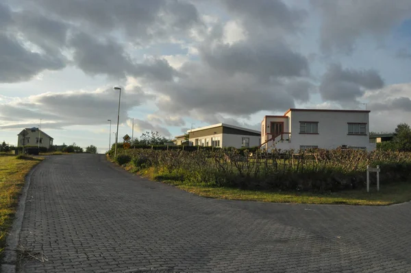 Aldeia de Hrisey na Islândia — Fotografia de Stock