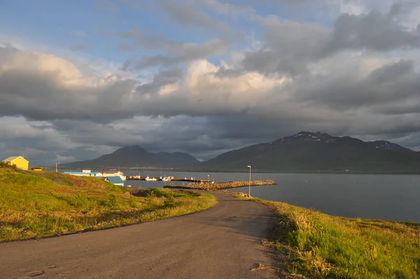 Νησί του Hrisey στην Ισλανδία — Φωτογραφία Αρχείου