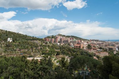 Barcelona İspanya'nın tepeleri