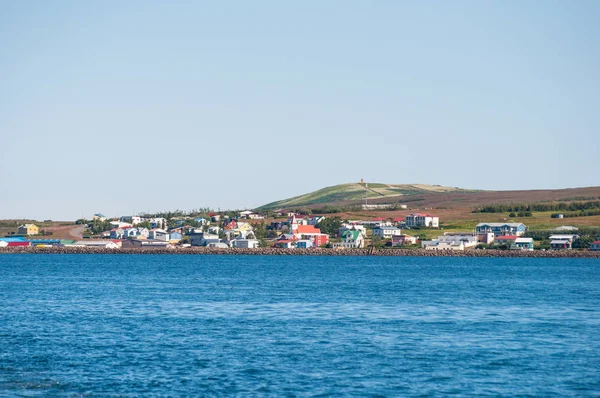 Isola di Hrisey in Islanda — Foto Stock
