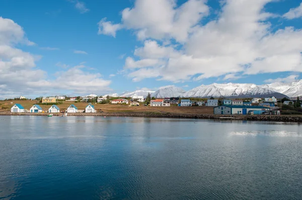 Puerto de Hrisey en Islandia —  Fotos de Stock