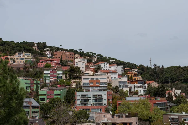 Barcelona İspanya'nın tepeleri 