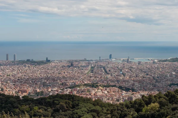 Město Barcelona Španělsko — Stock fotografie