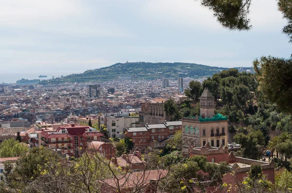 Na kopcích v Barceloně — Stock fotografie